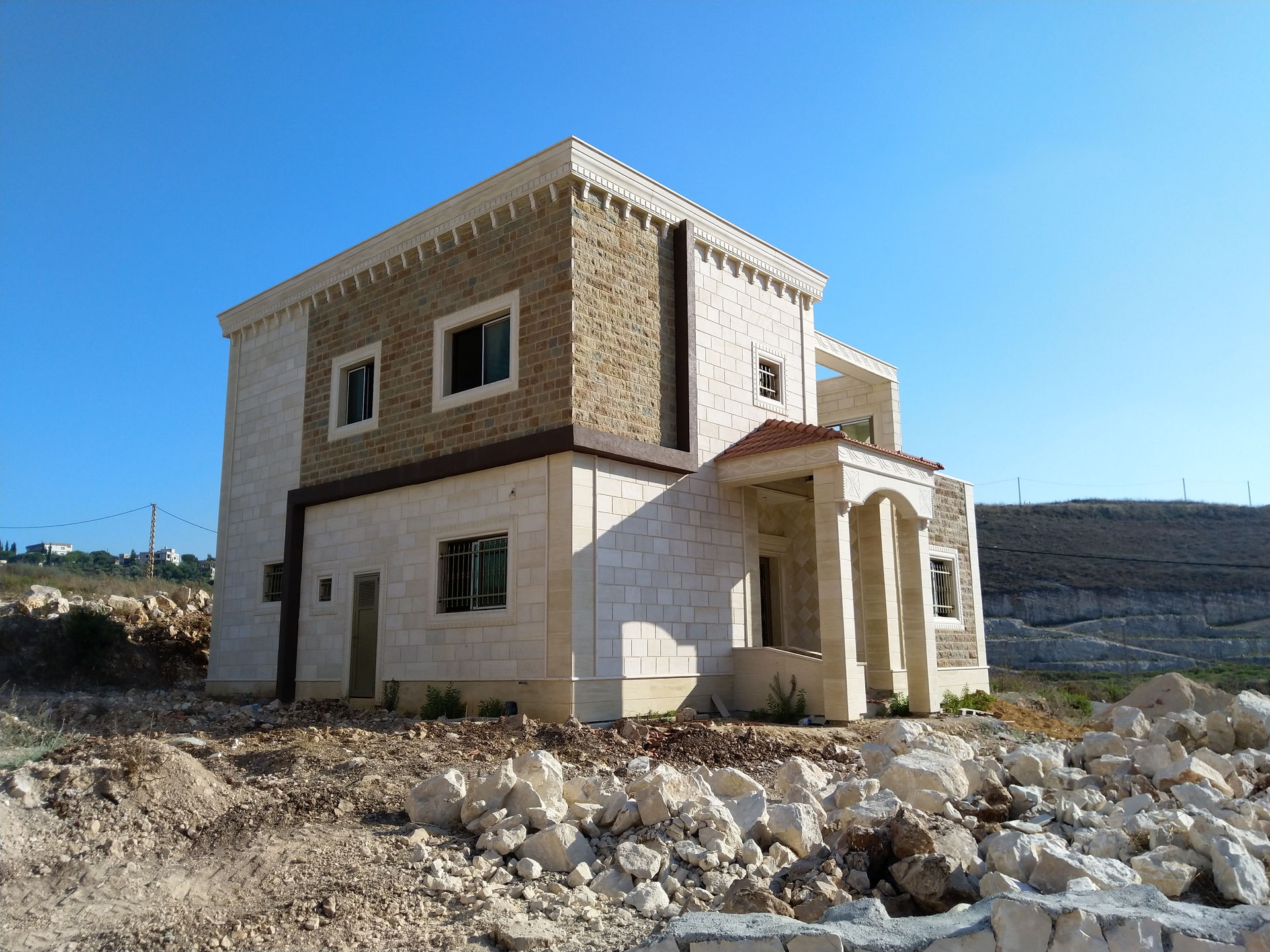 Architecture & engineering Design & visualization for Touairi 44-45 mini villas in Touairi Village, South Lebanon.